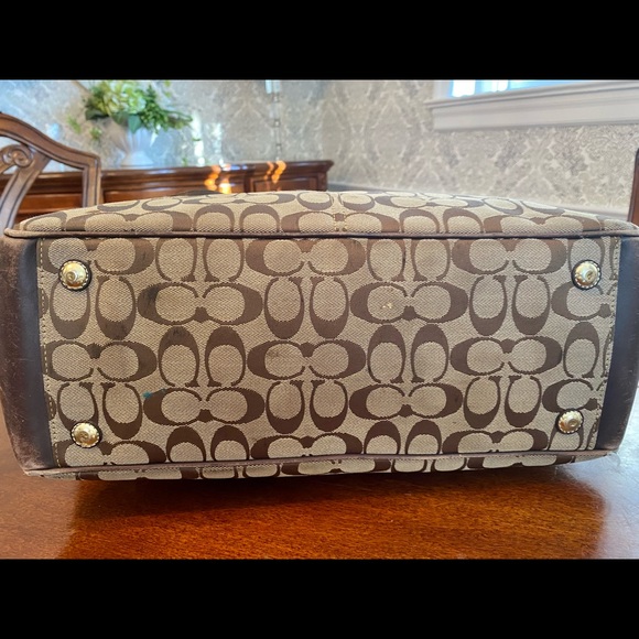 COACH- signature style city tote - Picture 6 of 6